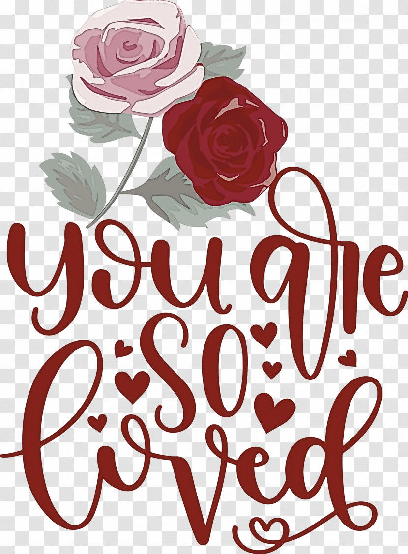 You Are Do Loved Valentines Day Valentines Day Quote Transparent PNG