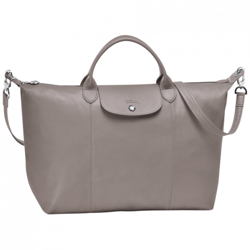 Handbag Longchamp Tote Bag Leather - Pebble Transparent PNG