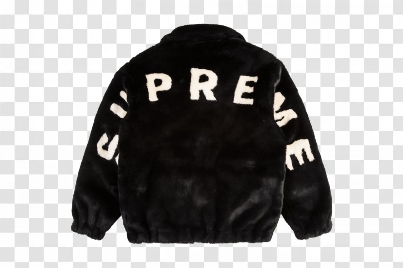 Leather Jacket Supreme Coat Clothing Transparent PNG