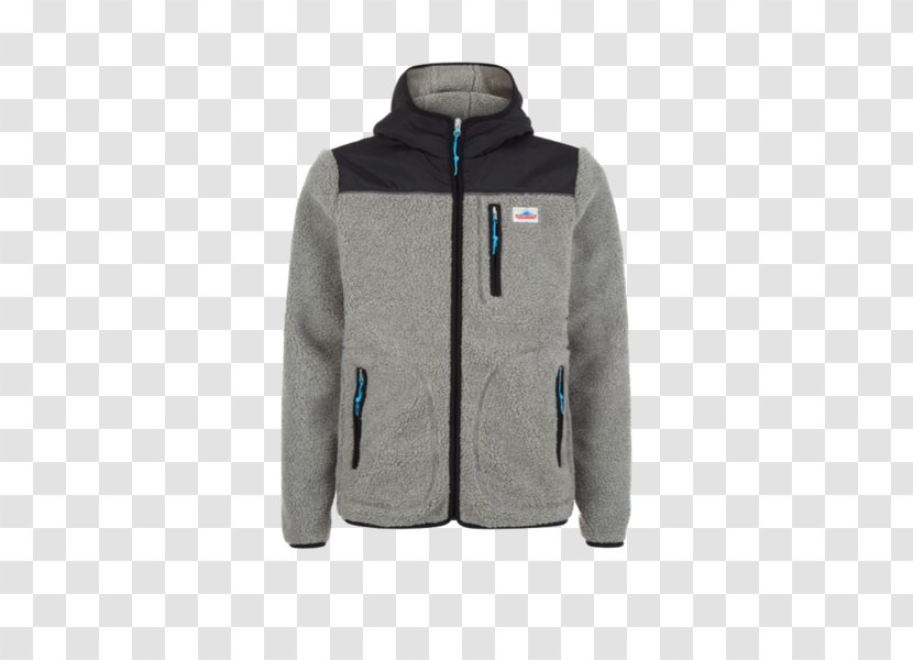 Hood Polar Fleece Jacket Outerwear Grey Transparent PNG