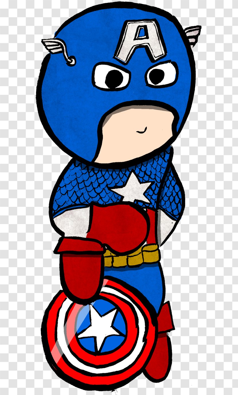 Superhero Cartoon Clip Art - Area - Captain America Black And White Images Transparent PNG