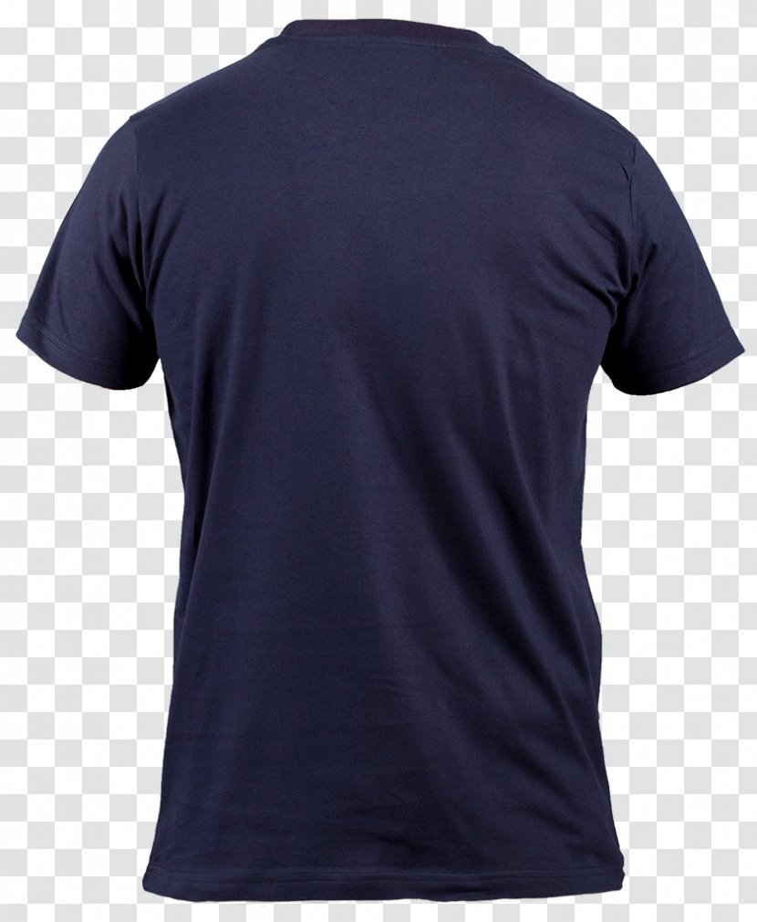 T-shirt Clothing Polo Shirt Sleeve - Blue - White Tshirt Transparent PNG