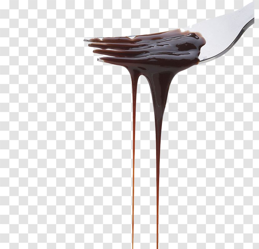 Chocolate Syrup Lossless Compression - Data - Pouring With A Fork Up Transparent PNG