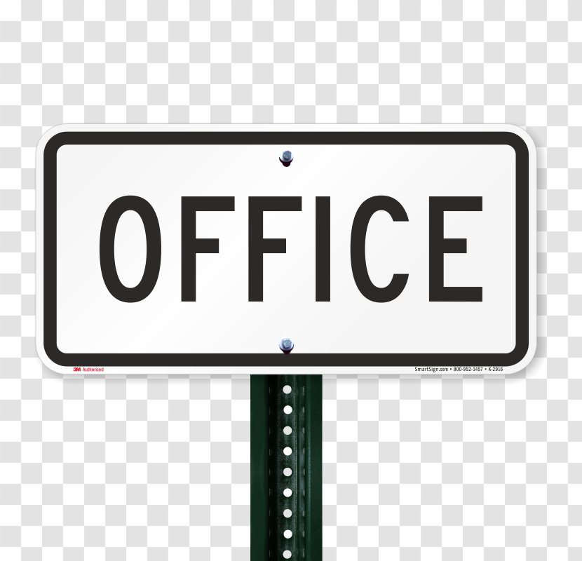 Traffic Sign Parking Arrow Office - Area - Number Transparent PNG