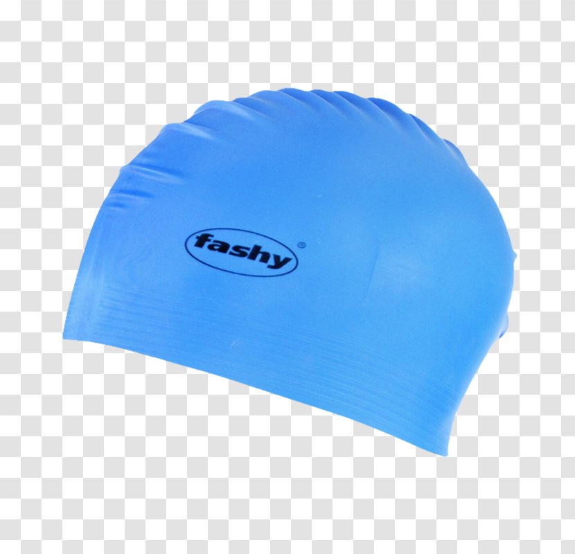 Latex Swim Caps Swimming Blue - Electric Transparent PNG