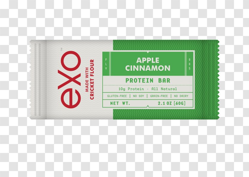 Cricket Flour Exo Inc Protein Bar - Food - Health Transparent PNG