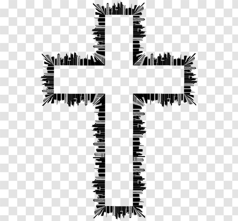 Christian Cross Crucifix Christianity City Transparent PNG
