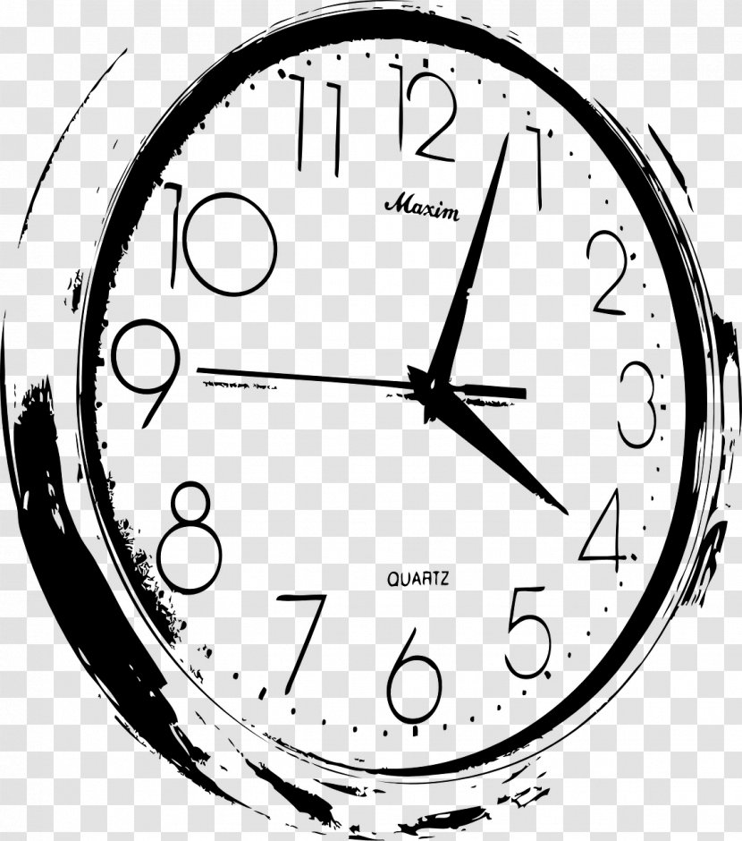 Time & Attendance Clocks Clip Art - Clock Transparent PNG