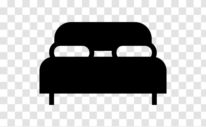 Sleep Bed Clip Art Chair Car - Furniture - Drawing Of A Double Outline Transparent PNG