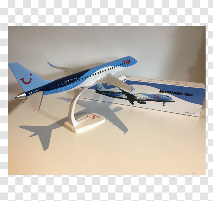 Narrow-body Aircraft Embraer 190 TUI Fly Belgium E-Jet Family Airline - Tui Group Transparent PNG