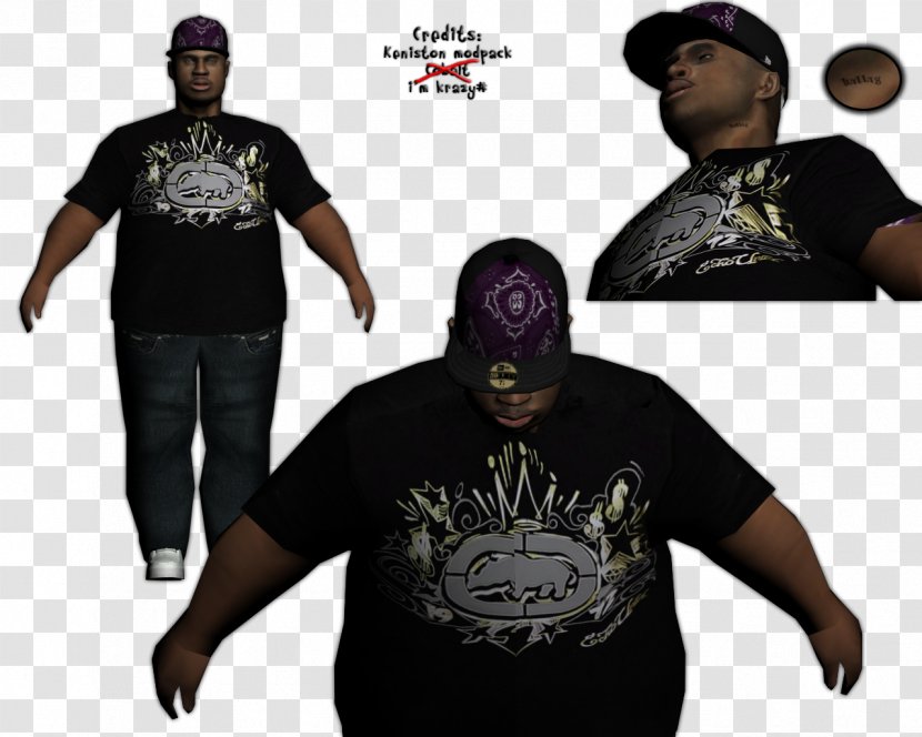 Grand Theft Auto: San Andreas Ballas Mod Android T-shirt - Suares Transparent PNG