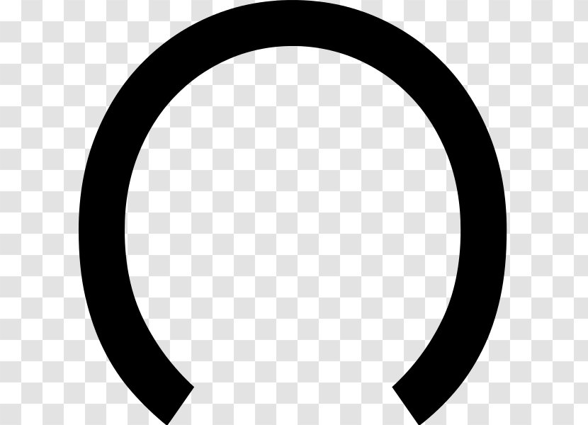 Circle Point White Black M Clip Art - Oval Transparent PNG