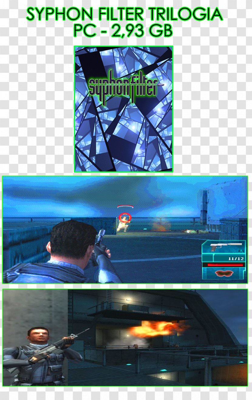 Syphon Filter: Logan's Shadow Display Device Advertising PSP Plastic - Filter - Zone Of The Enders Transparent PNG