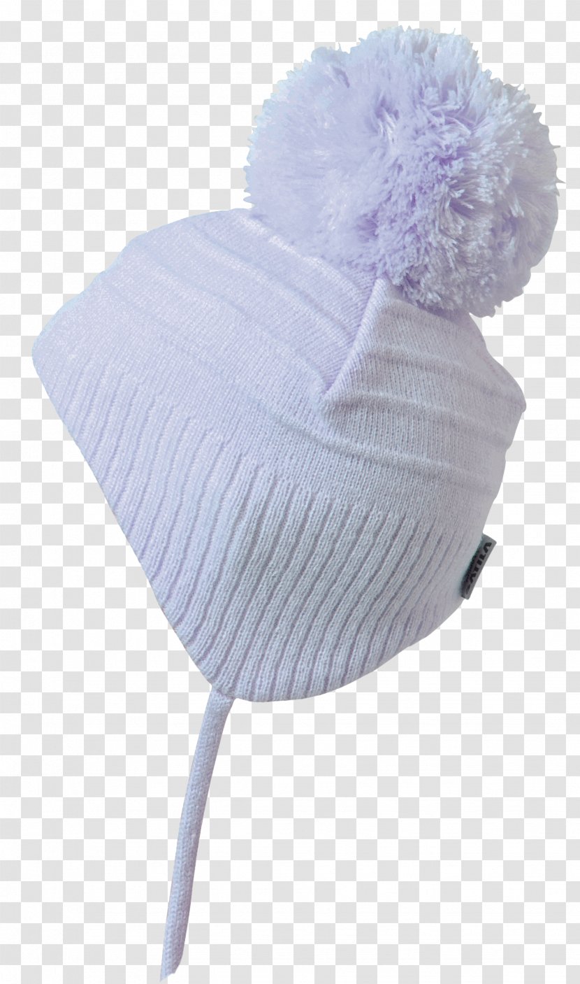 Beanie Knit Cap Child Clothing Hat - Lilac Transparent PNG