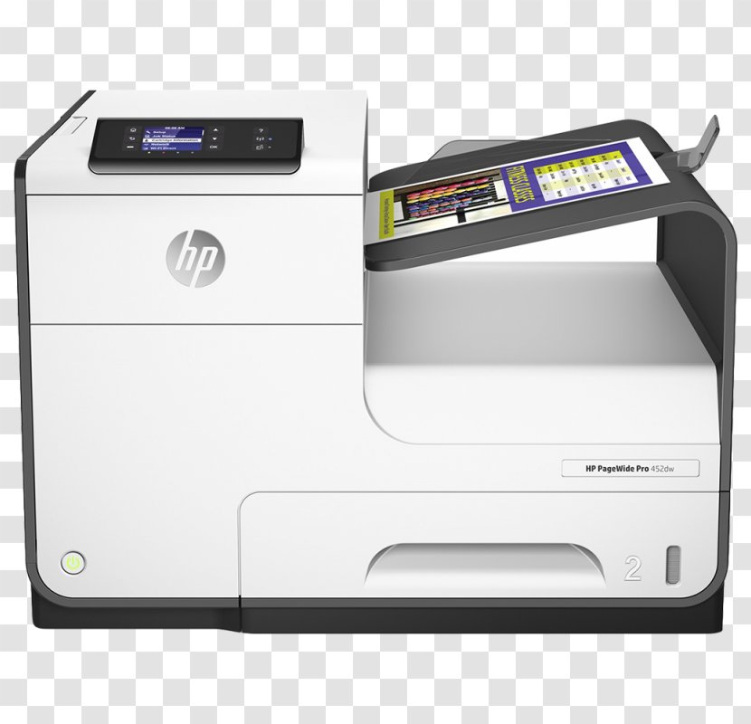 Hewlett-Packard HP PageWide Pro 452 477 Inkjet Printing Printer - Hp Pagewide - Hewlett-packard Transparent PNG
