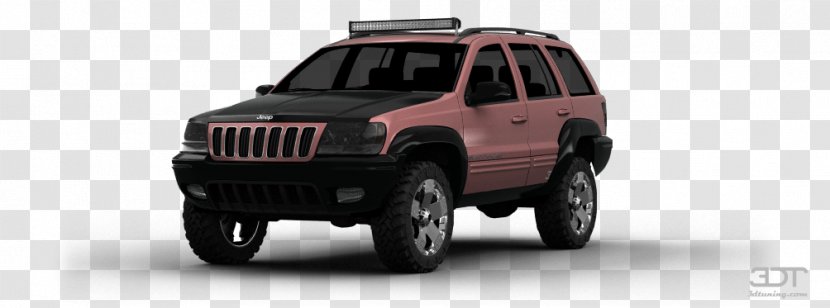 Tire Car Sport Utility Vehicle Jeep Off-roading - Cherokee 2001 Transparent PNG