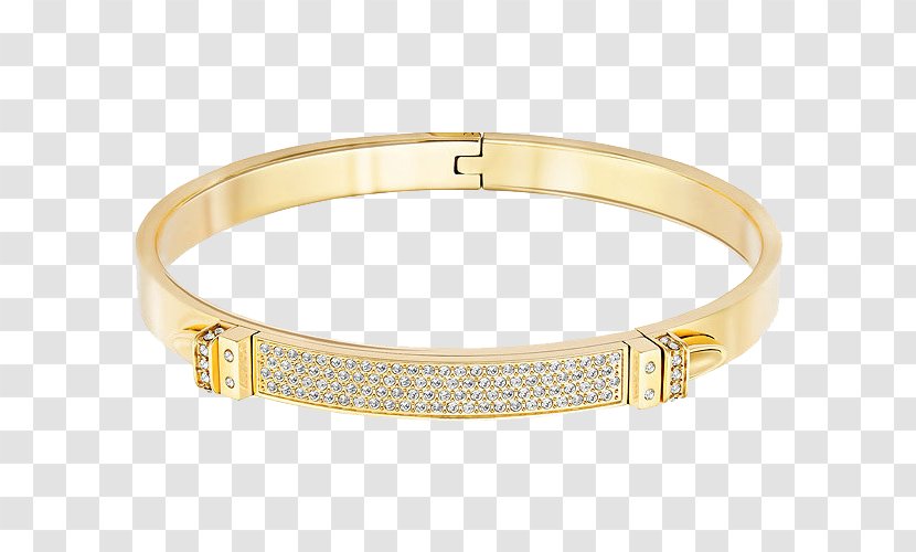 Earring Bracelet Swarovski AG Bangle Jewellery - Ring - Jewelry Gold Diamond Transparent PNG