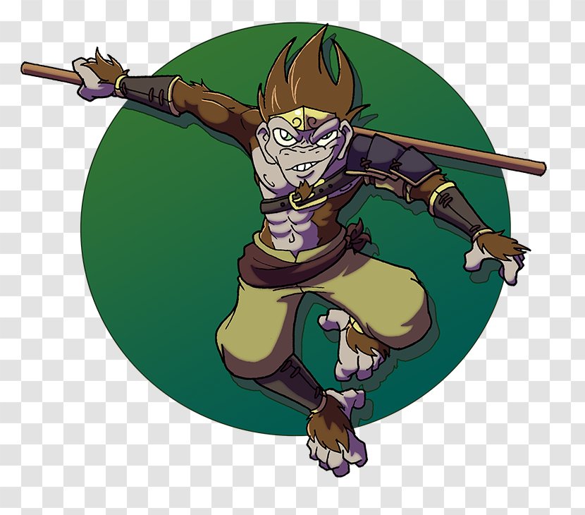 Zodiac King Sun Wukong Monkey Chinese - Cold Weapon Transparent PNG