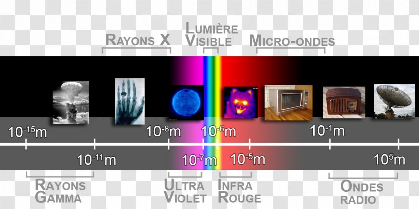 Light Elektromagnetické Vlny Electromagnetic Spectrum Visible - Wave Transparent PNG