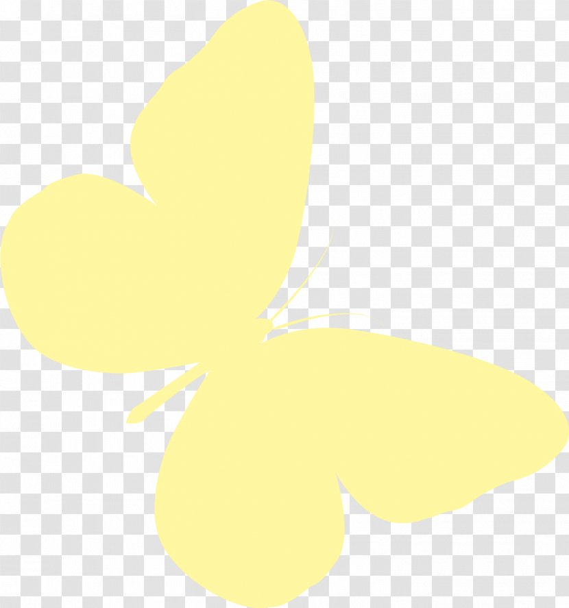 Butterfly Insect Cartoon - Yellow Transparent PNG