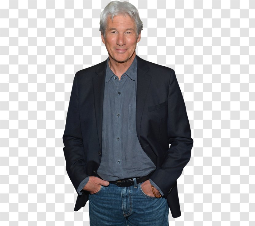 Richard Gere Clothing Leather Blazer Levi Strauss & Co. - Silhouette - Heart Transparent PNG