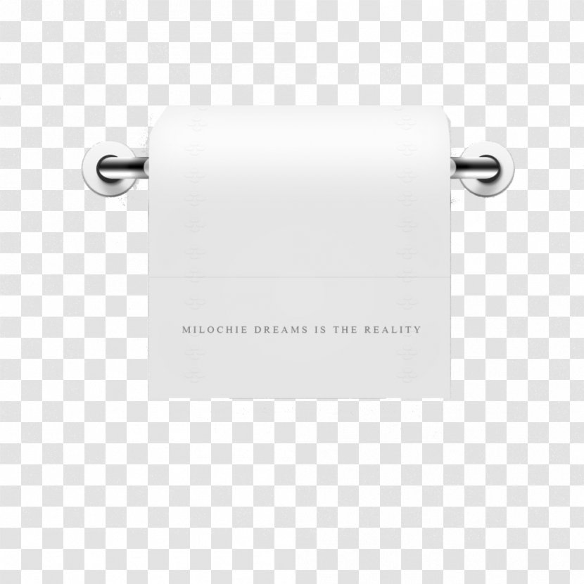 Paper White Brand Pattern - Toilet Holder Transparent PNG