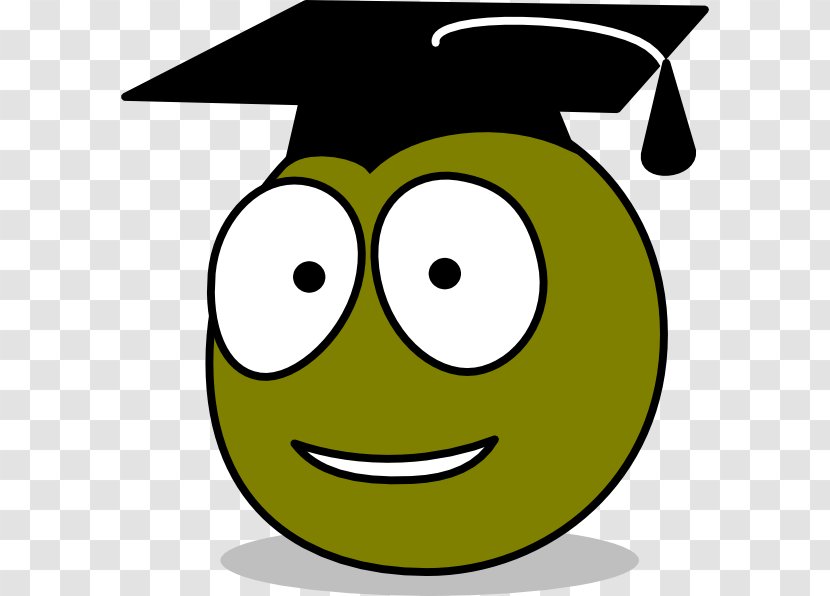 Graduation Ceremony Graduate University Square Academic Cap Clip Art - Green - Emoticon Transparent PNG