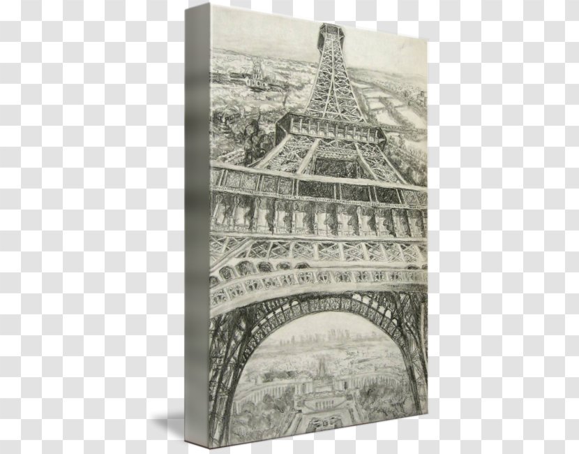 Archaeological Site Ancient History Archaeology Currency - Black And White - Eiffel Tower Sketches Transparent PNG