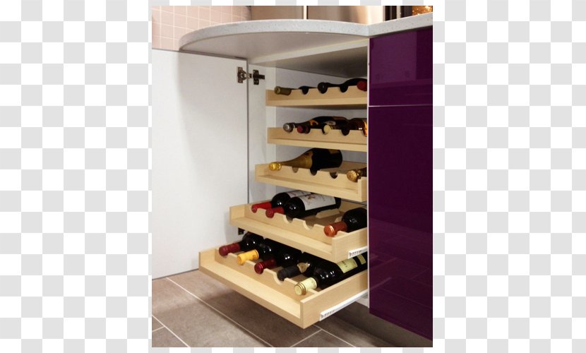 Shelf Wine Racks Furniture - Drawer - Sink Transparent PNG
