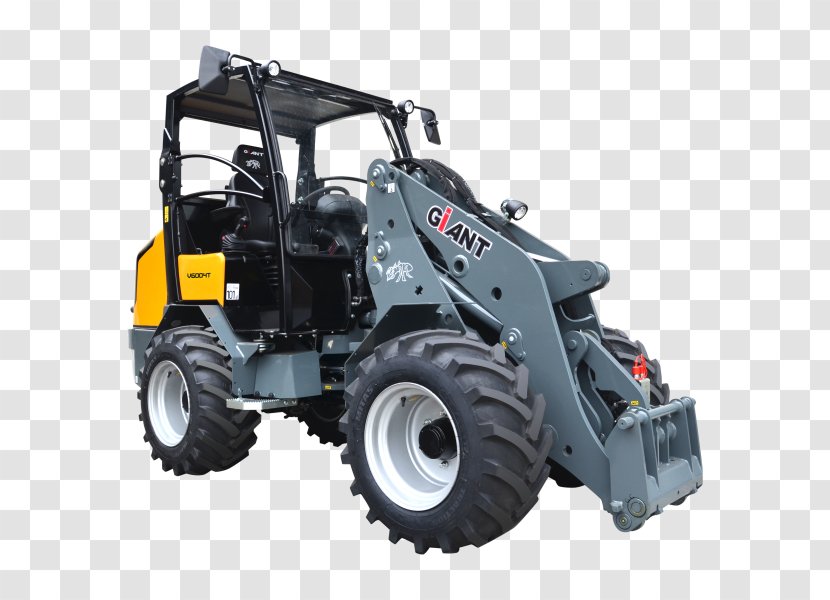 Wheel Machine Tire Loader Tractor - Poclain Transparent PNG