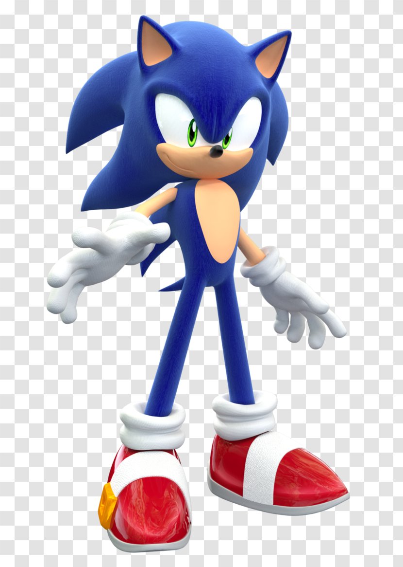 Sonic The Hedgehog Shadow 3D YouTube - Action Figure Transparent PNG