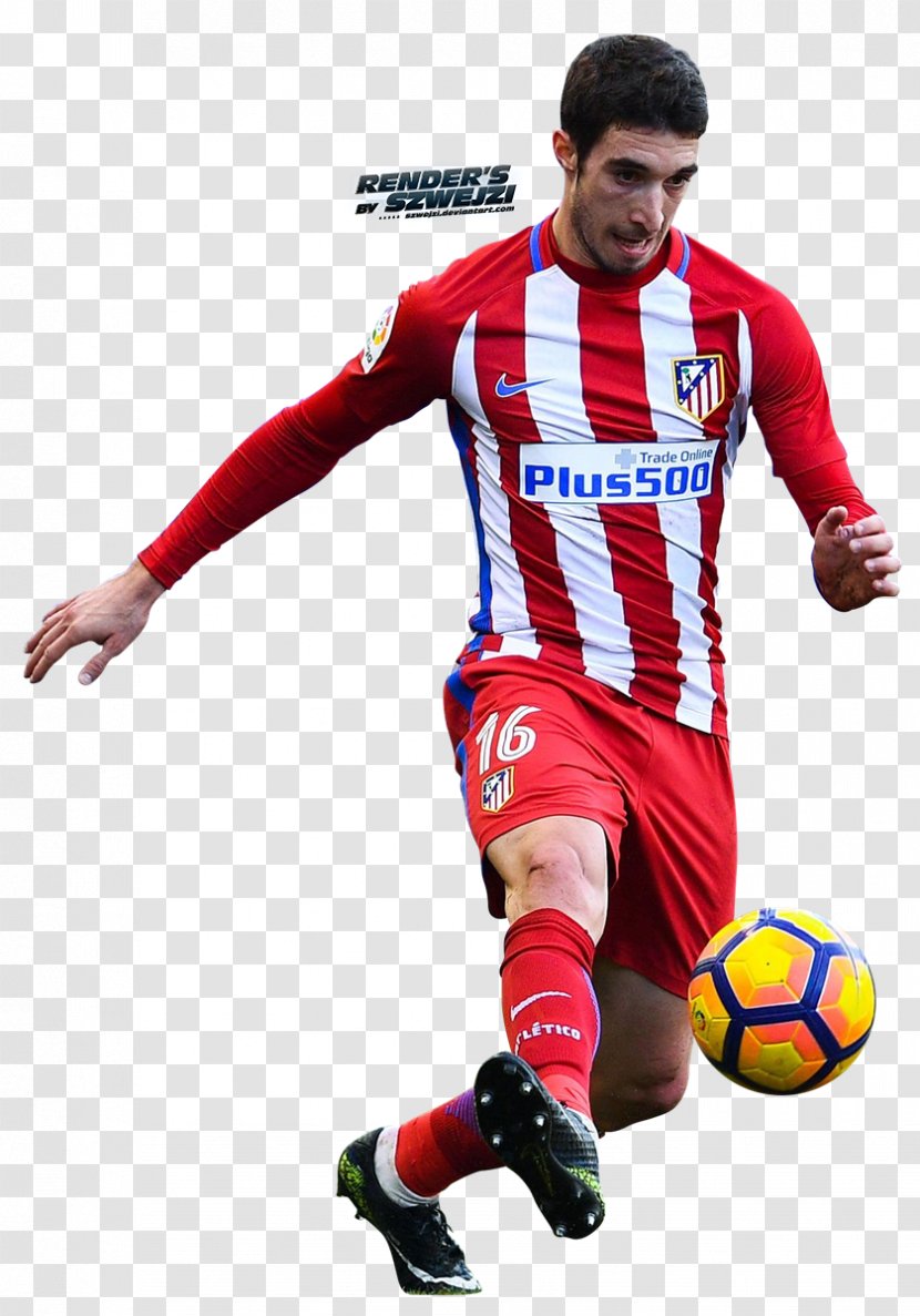Šime Vrsaljko Jersey Atlético Madrid Soccer Player Football - Atletico Transparent PNG