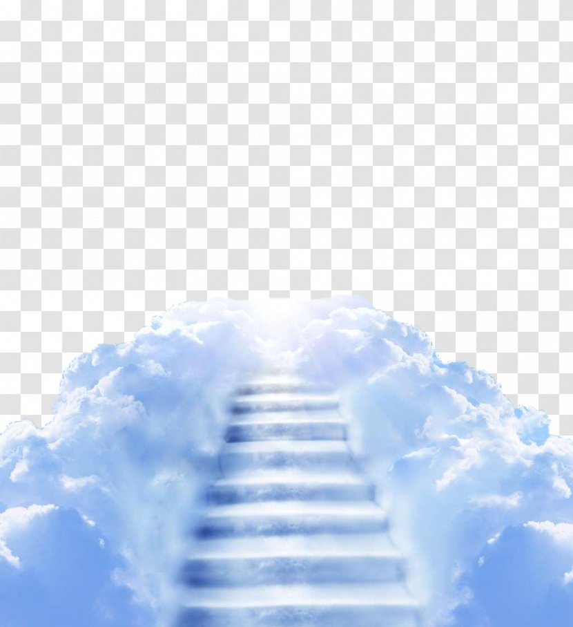 Light Sky Stairs Cloud Wallpaper - Spiral - Ladder Transparent PNG