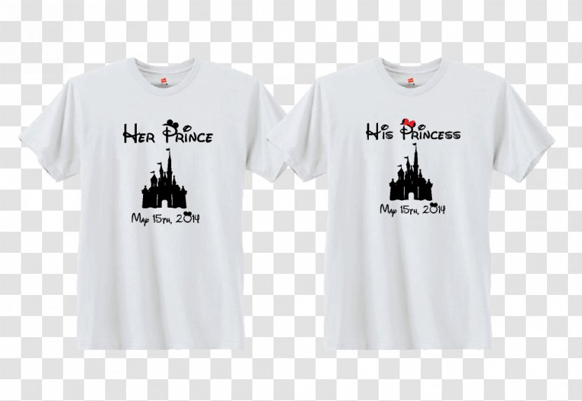 T-shirt Clothing Sleeve Collar Logo - T Shirt - Castle Princess Transparent PNG