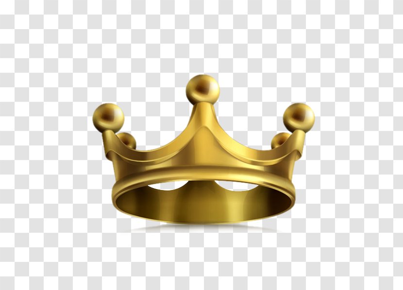 Crown Gold Icon - Golden Transparent PNG