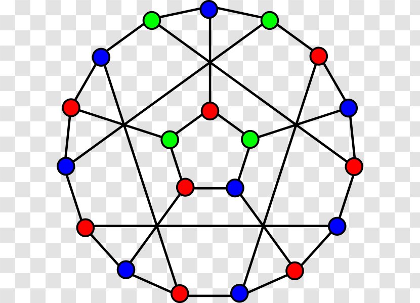 Flower Snark Graph Theory Double-star - Structure - Mathematics Transparent PNG