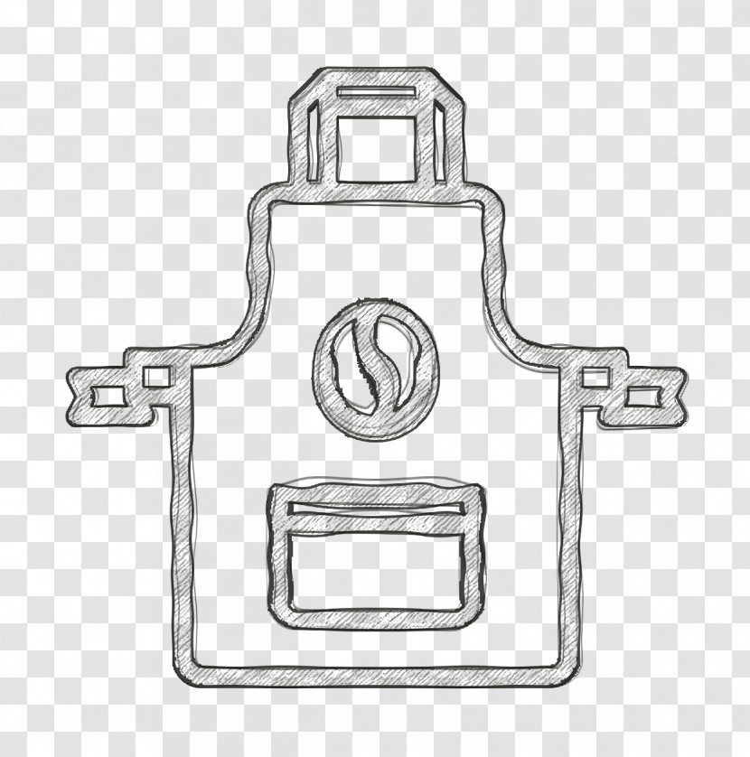 Apron Icon Coffee Icon Transparent PNG