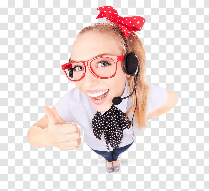 Call Centre Headset Stock Photography Royalty-free Woman Transparent PNG