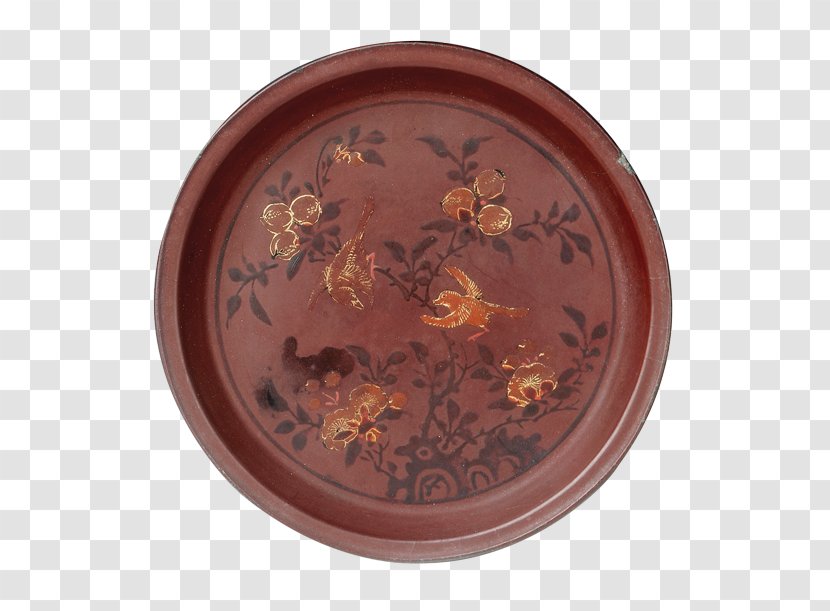 Museum Of East Asian Art, Bath Tableware Ceramic Plate Marzipan - Copper - Ming Piece Simple Shading Transparent PNG