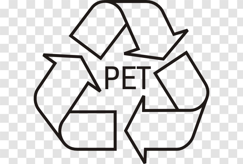 Recycling Symbol Glass Bin Rubbish Bins & Waste Paper Baskets - Plastic - Pet Clipart Transparent PNG