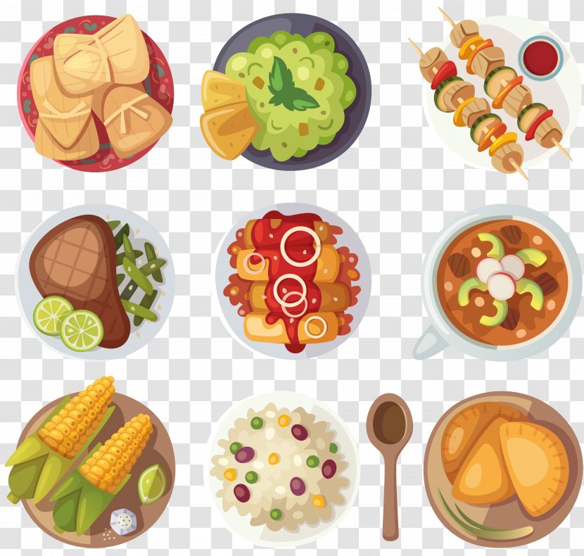 Mexican Cuisine Vector Graphics Royalty-free Stock Photography Illustration - Eating Food Transparent PNG