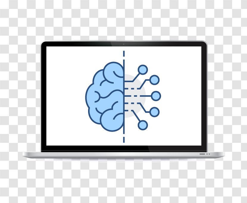 Artificial Intelligence Machine Learning Brain Information - Silhouette - Analyst Transparent PNG