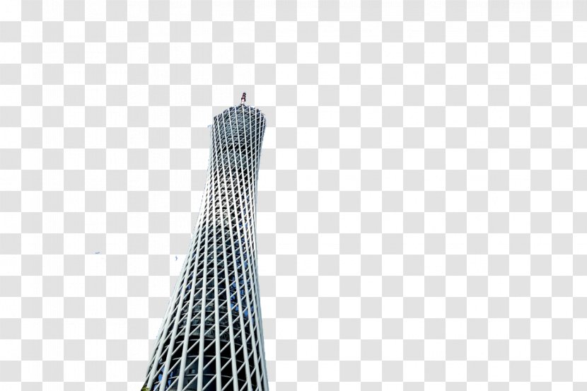 White Black Pattern - And - Guangzhou Building Transparent PNG