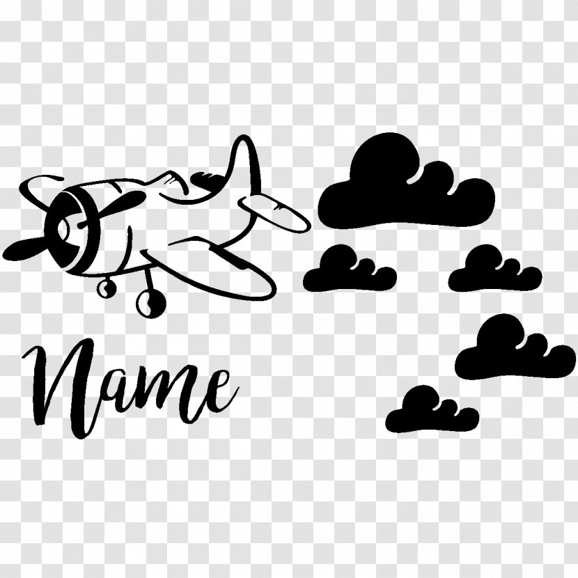 Sticker Airplane Wall Decal Aircraft - Area Transparent PNG