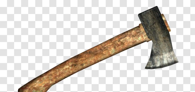 Hatchet Fallout: New Vegas Throwing Axe Weapon - Nonplayer Character Transparent PNG