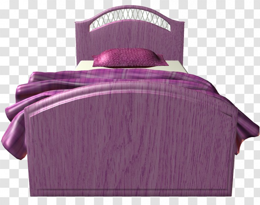 Bed Textile Purple Health Love - Magenta Transparent PNG