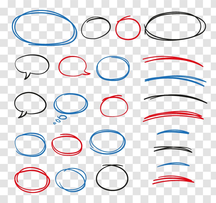 Circle Drawing Clip Art - Number - Underline Transparent PNG