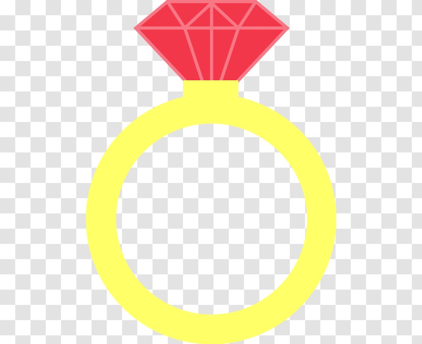 Cartoon Ring Diamond Transparent PNG