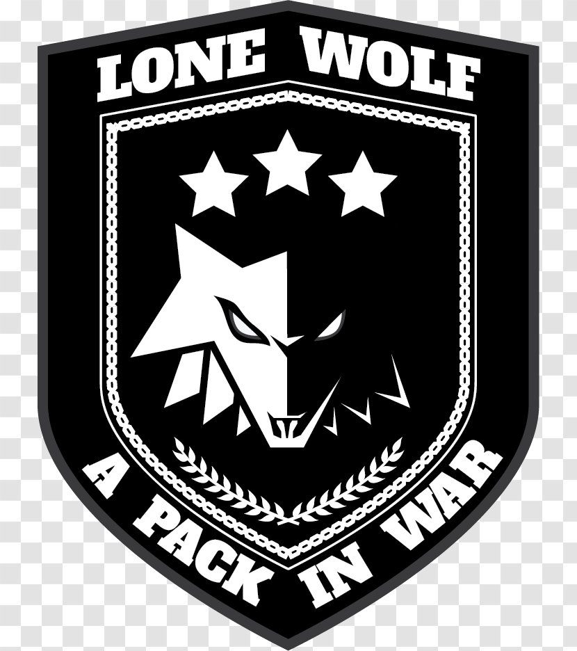 Lone Wolf Arctic Symbol Logo - Squadron - Emblem Transparent PNG