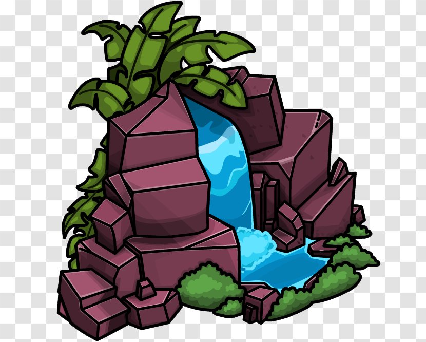 Club Penguin Clip Art Waterfall Image - Wikia Transparent PNG